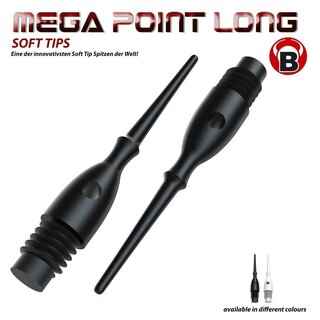 BULLS Mega Point Tips Long 6mm(2BA)