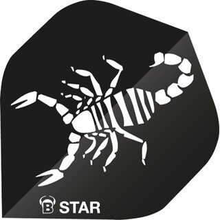 BULLS 5-Star Flights Standard A-Shape A-Standard scorpion black
