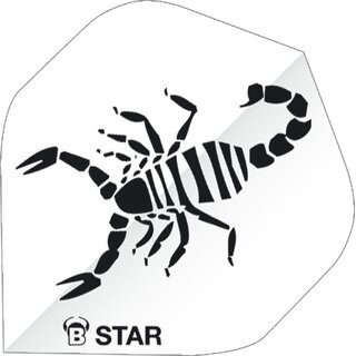 BULLS 5-Star Flights Standard A-Shape A-Standard scorpion white