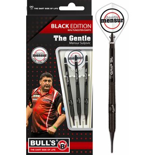 BULLS Champions Mensur Suljovic Black-Edition Soft Dart, 18 g
