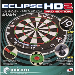 Unicorn Dartboard Eclipse HD2 Pro - TV Edition