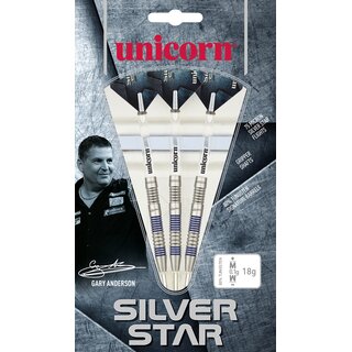 Unicorn Silver Star Gary Anderson Steel Dart
