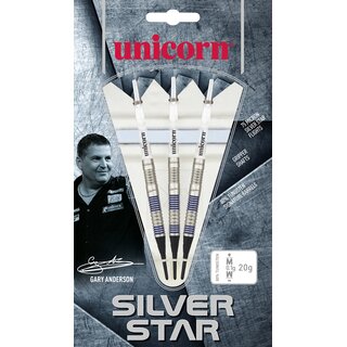 Unicorn Silver Star Gary Anderson Soft Dart 19 g