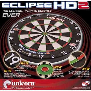 Unicorn Eclipse HD2 Dartboard 79448