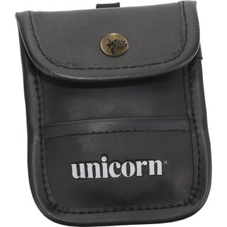 Unicorn Accessory Pouch black Leather