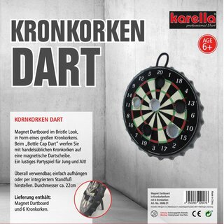 Karella Kronkorken Dart