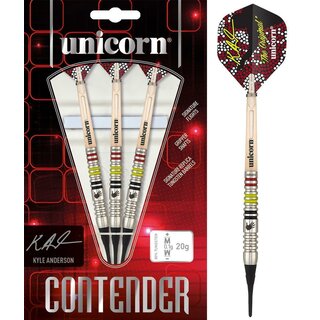 Unicorn Contender Kyle Anderson P2 Soft Darts 20 g