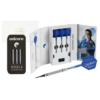 Unicorn Gary Anderson W.C. Phase 3  90 % Deluxe Soft Darts 18 g