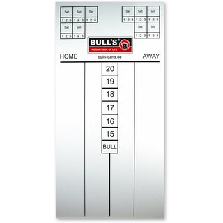BULLS-Eco Scoreboard  30 x 60 cm